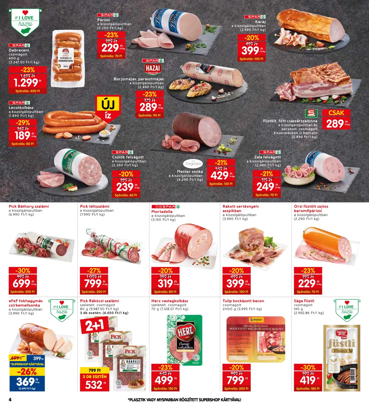 Interspar akciós újság 08.24–08.30 – 6. oldal