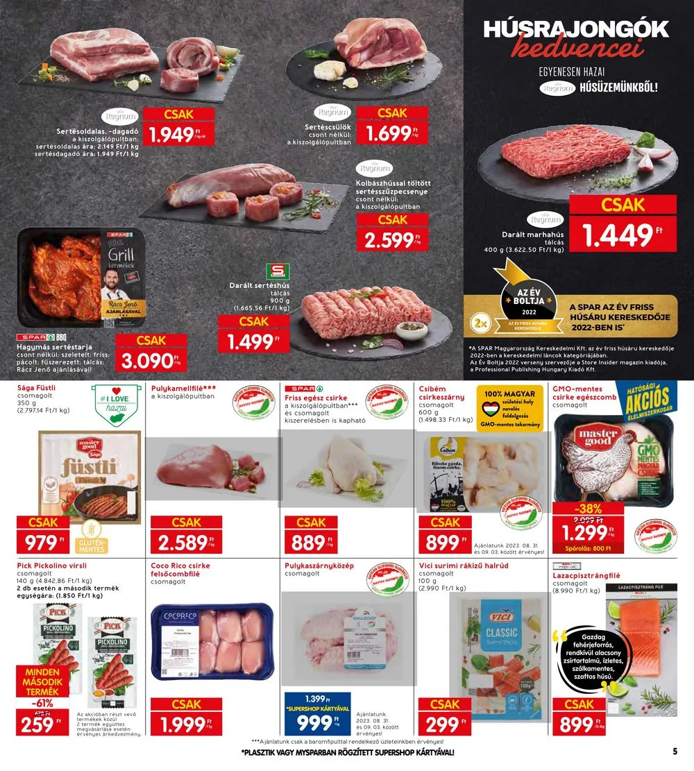 Interspar akciós újság 08.31–09.06 – 7. oldal