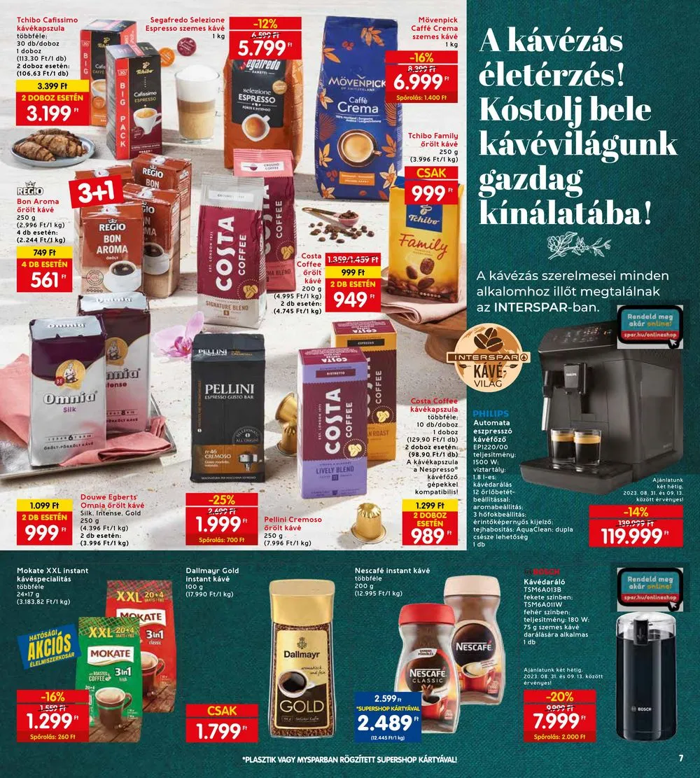 Interspar akciós újság 08.31–09.06 – 9. oldal