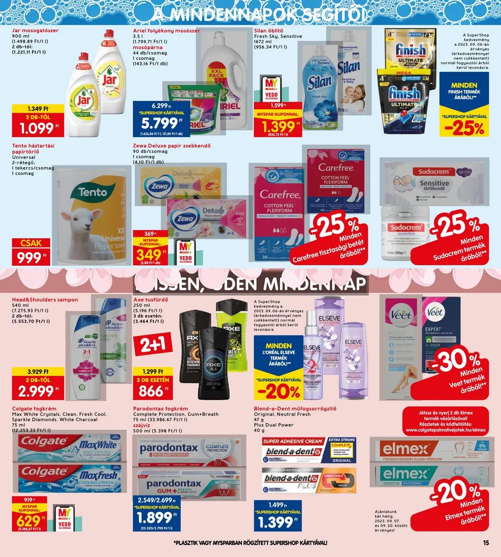 Interspar akciós újság 09.07–09.13 – 19. oldal