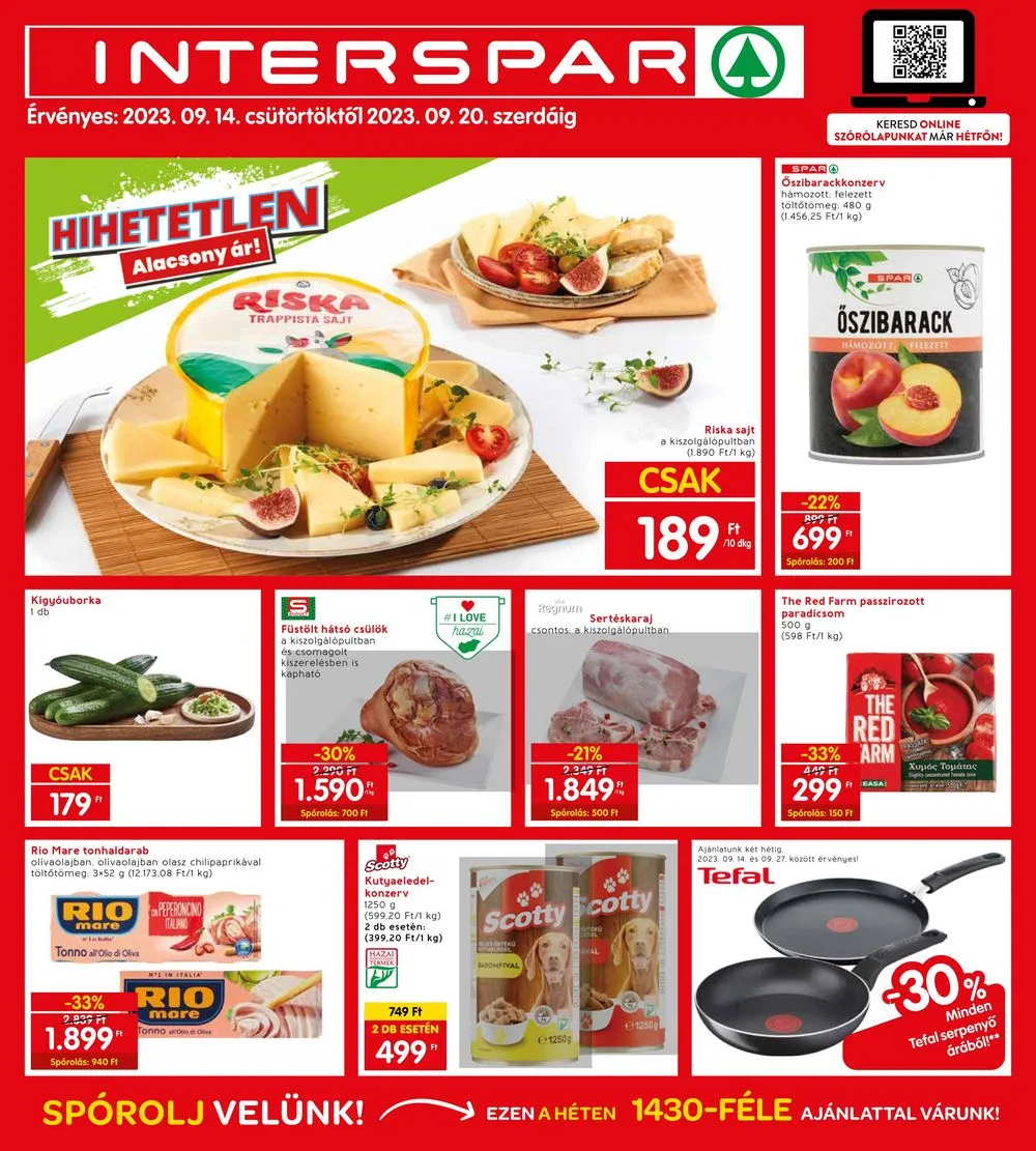 Interspar akciós újság 09.14–09.20