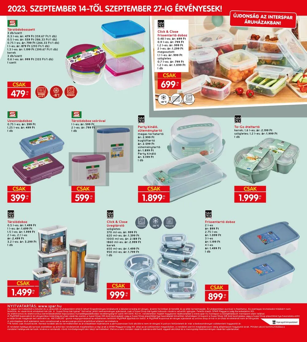 Interspar akciós újság 09.14–09.20 – 25. oldal