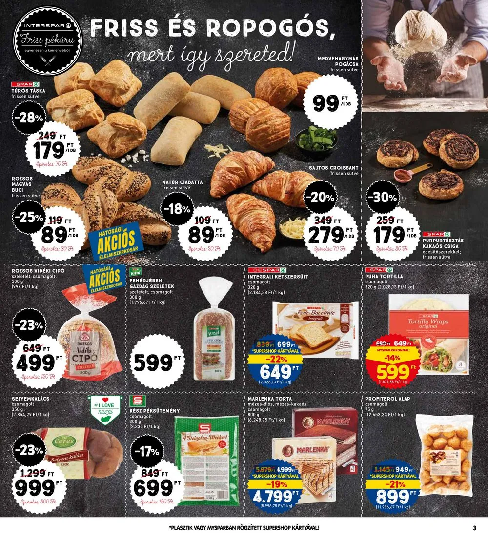 Interspar akciós újság 09.14–09.20 – 3. oldal