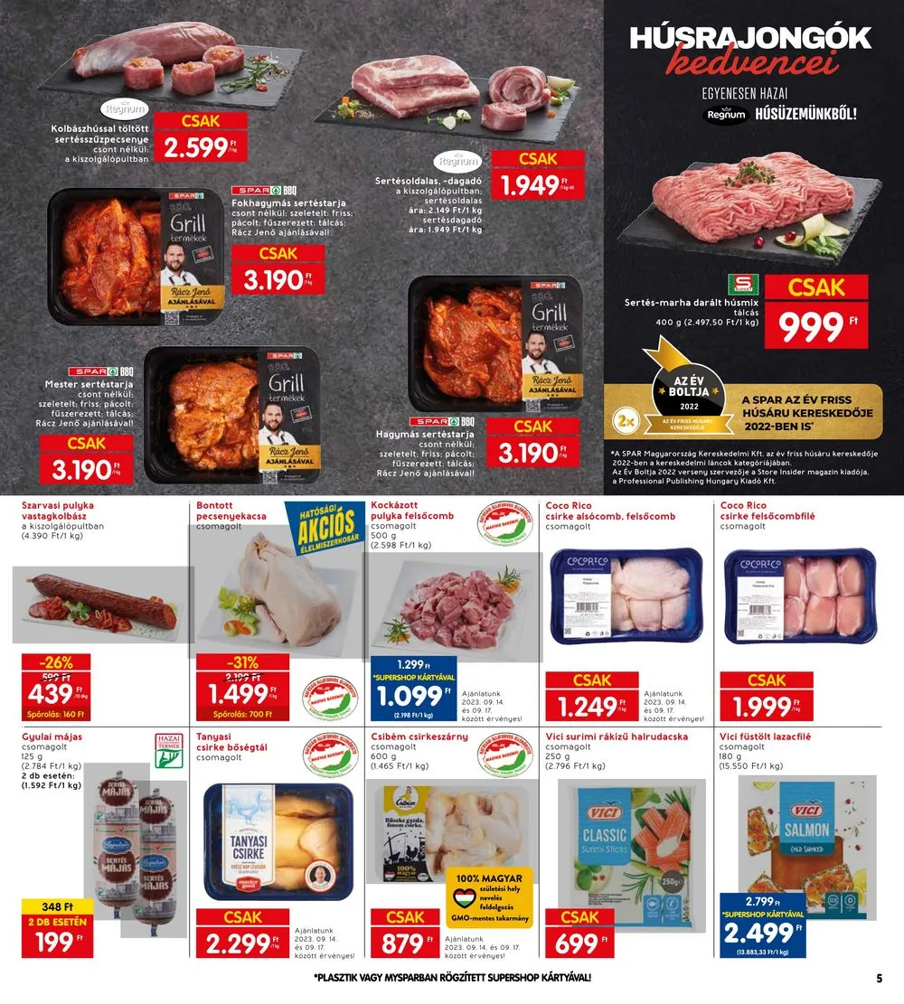 Interspar akciós újság 09.14–09.20 – 7. oldal