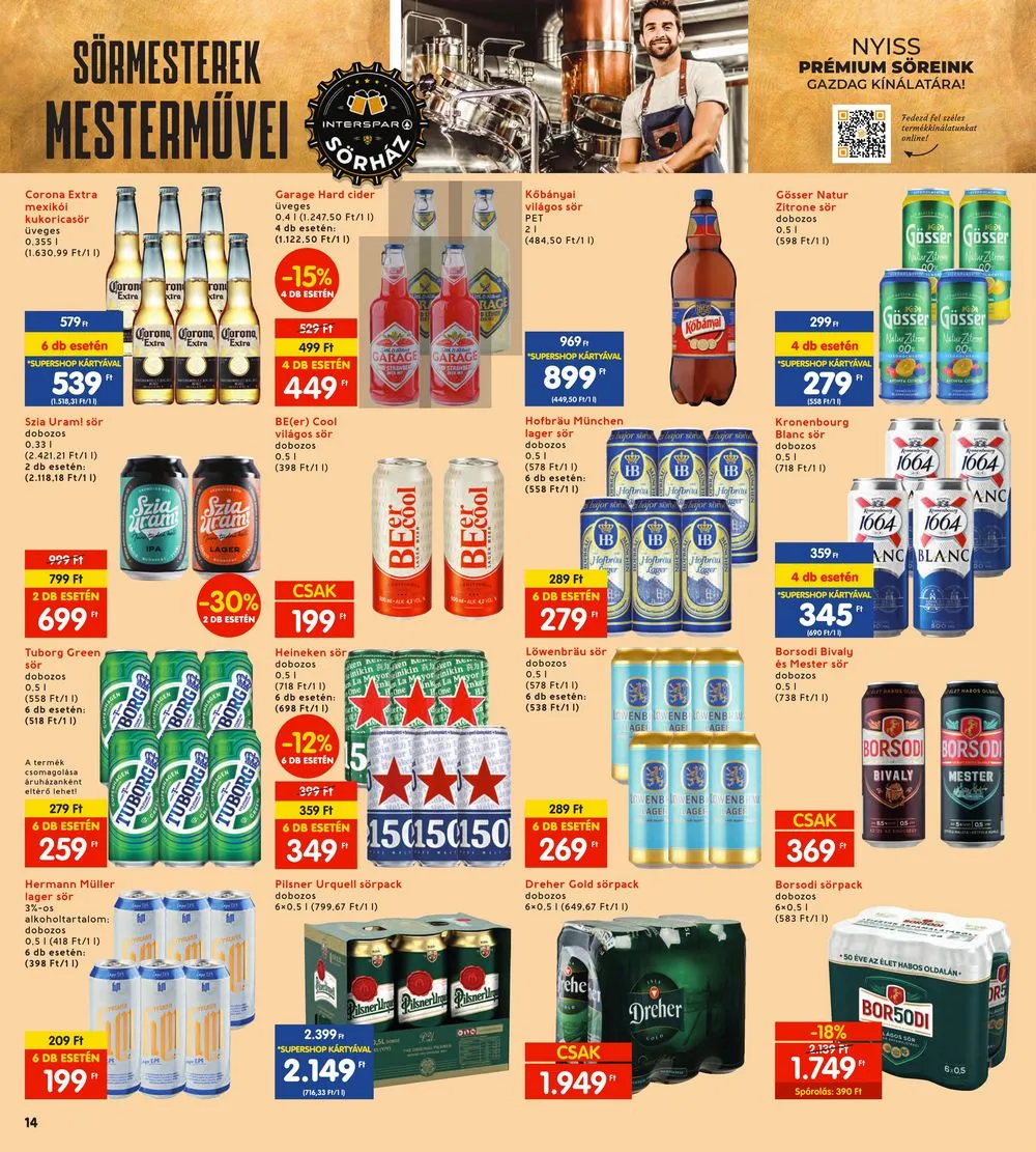 Interspar akciós újság 09.21–09.27 – 18. oldal