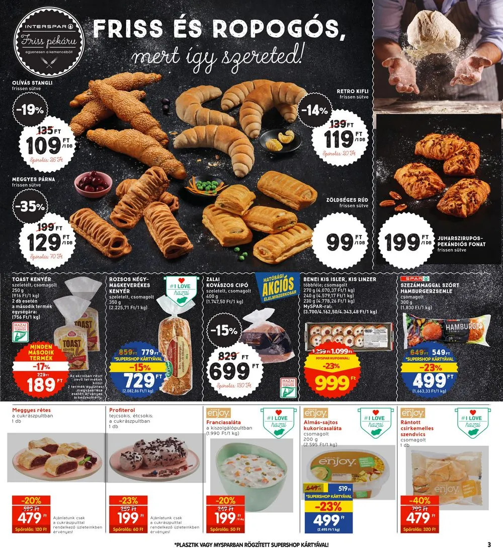 Interspar akciós újság 09.21–09.27 – 3. oldal
