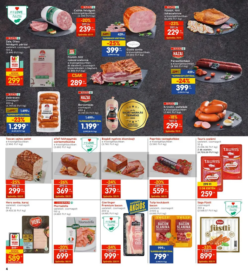 Interspar akciós újság 09.21–09.27 – 6. oldal