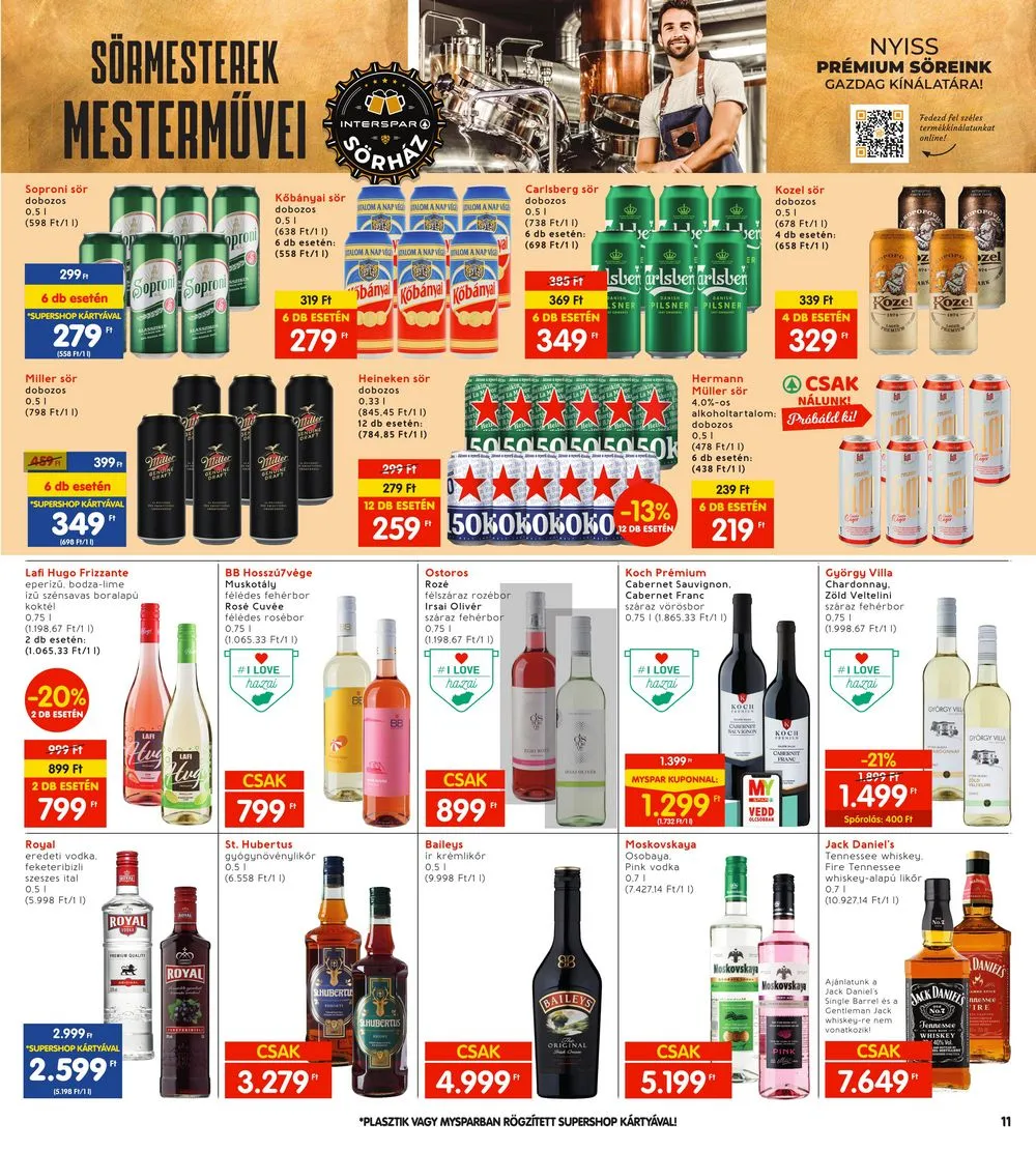 Interspar akciós újság 09.28–10.04 – 15. oldal