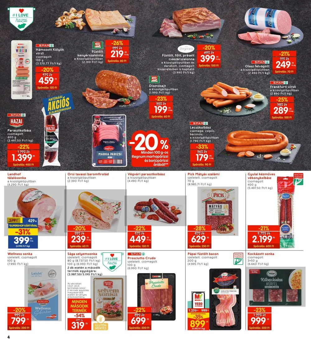 Interspar akciós újság 09.28–10.04 – 6. oldal
