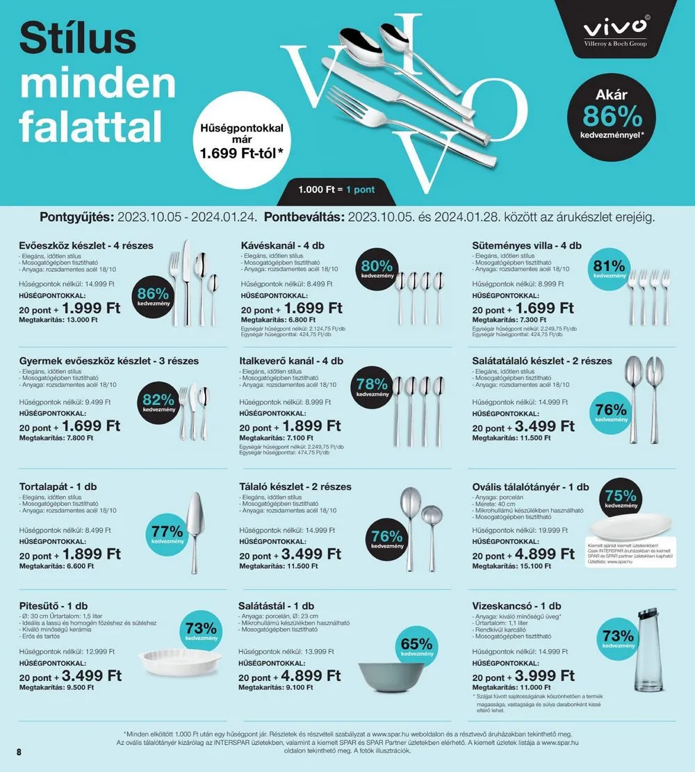 Interspar akciós újság 10.05–10.11 – 10. oldal