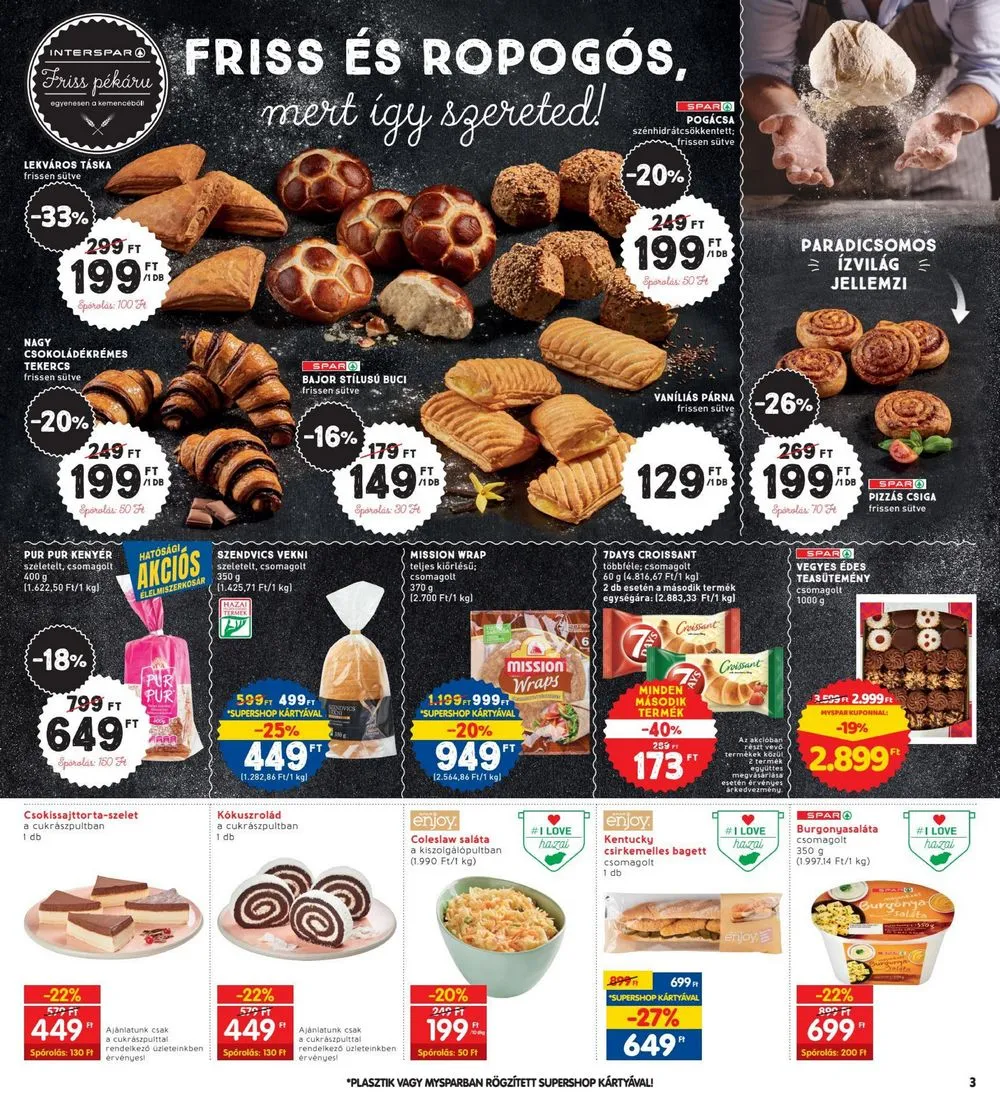 Interspar akciós újság 10.05–10.11 – 3. oldal