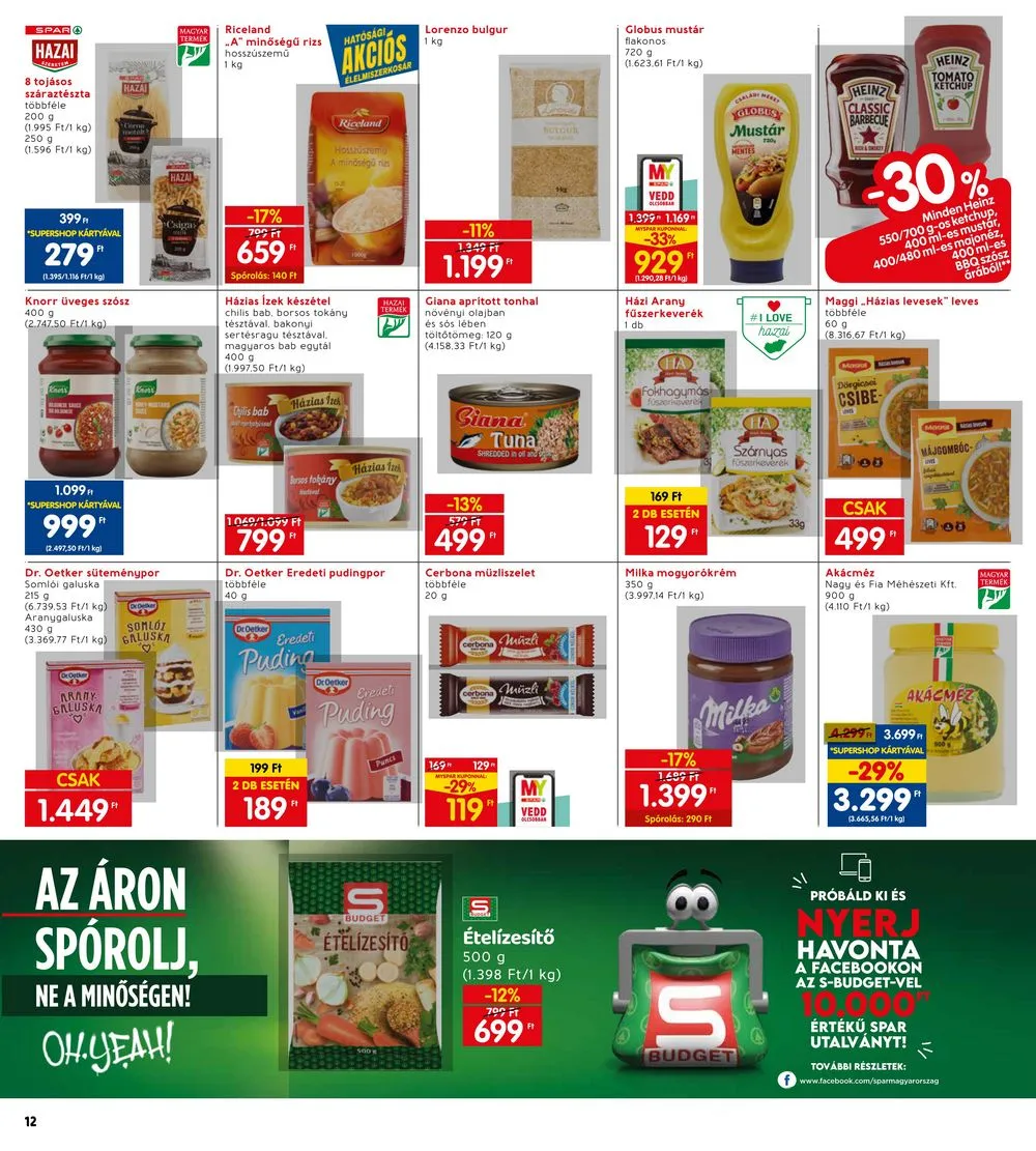 Interspar akciós újság 10.12–10.18 – 12. oldal