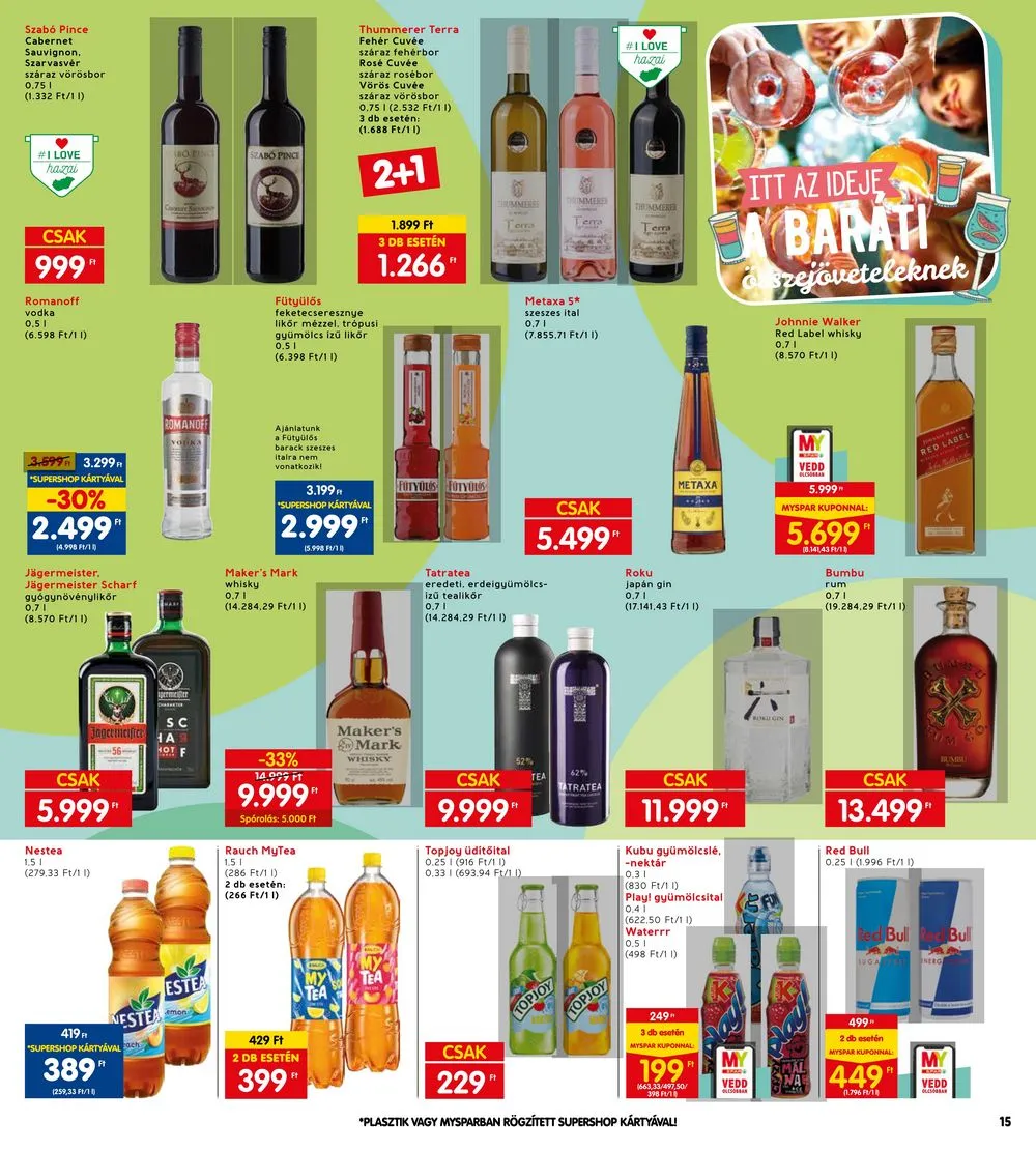 Interspar akciós újság 10.12–10.18 – 15. oldal
