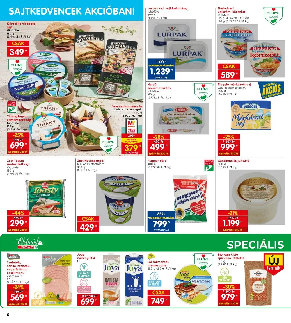 Interspar akciós újság 10.12–10.18 – 6. oldal