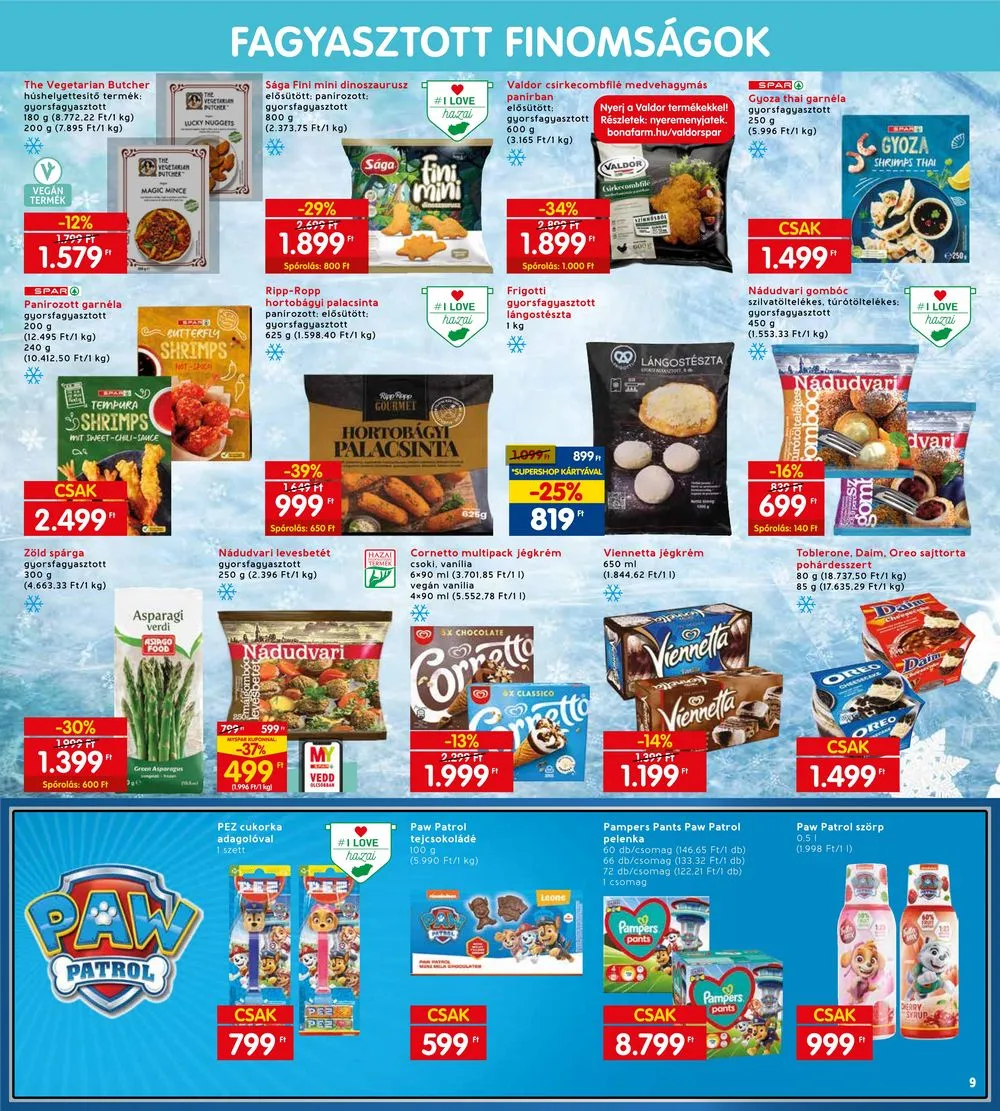 Interspar akciós újság 10.12–10.18 – 9. oldal