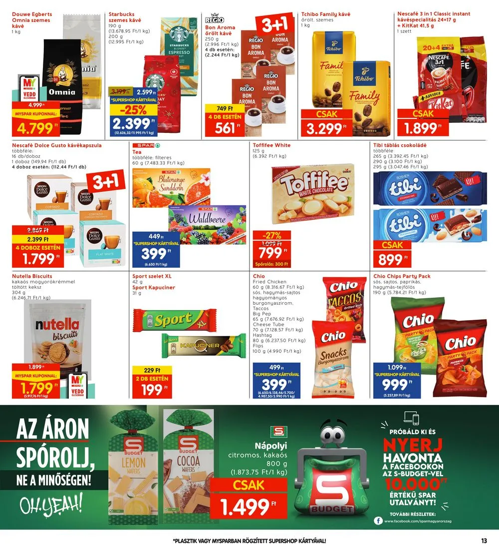 Interspar akciós újság 10.19–10.25 – 13. oldal