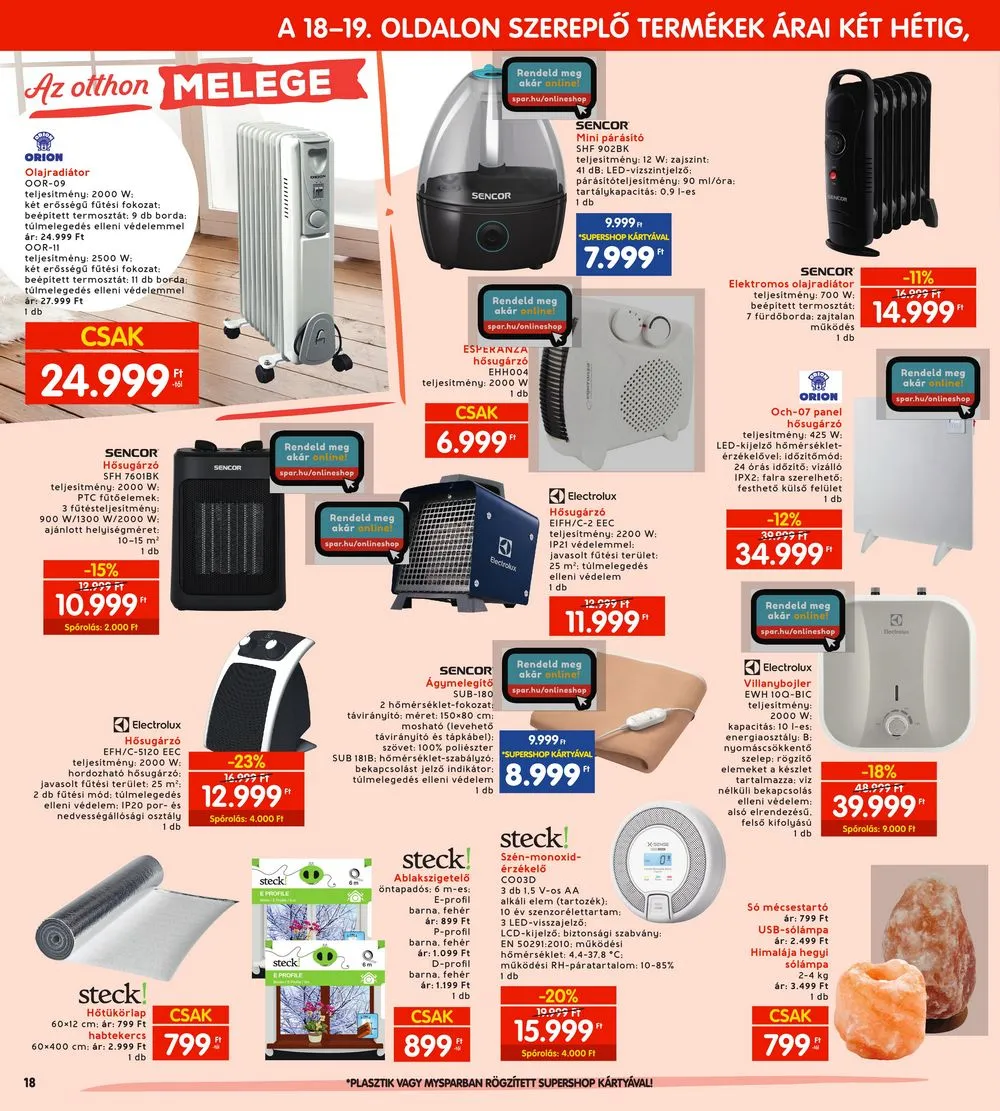 Interspar akciós újság 10.19–10.25 – 18. oldal