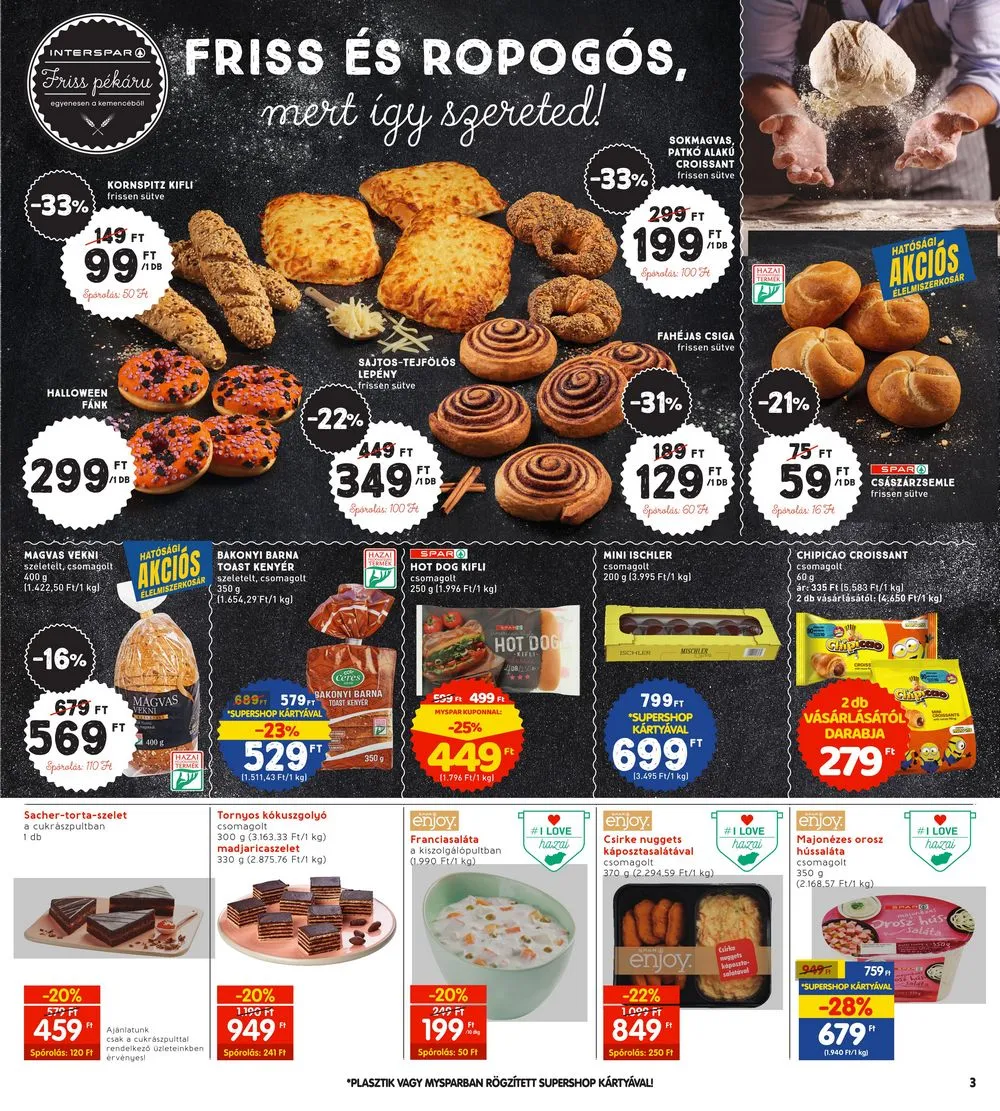 Interspar akciós újság 10.19–10.25 – 3. oldal