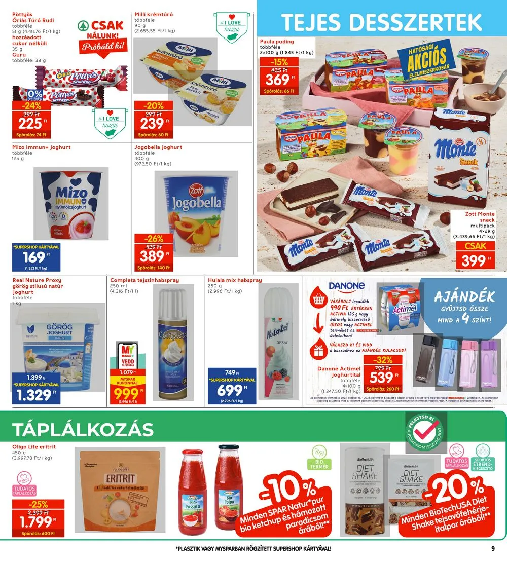 Interspar akciós újság 10.19–10.25 – 9. oldal