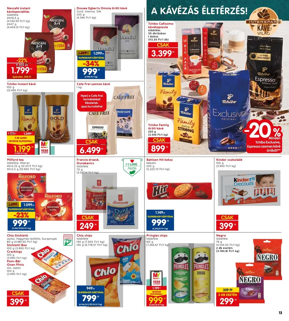 Interspar akciós újság 10.25–10.31 – 13. oldal