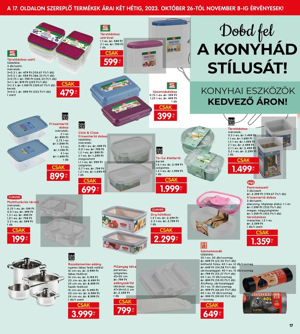 Interspar akciós újság 10.25–10.31 – 17. oldal