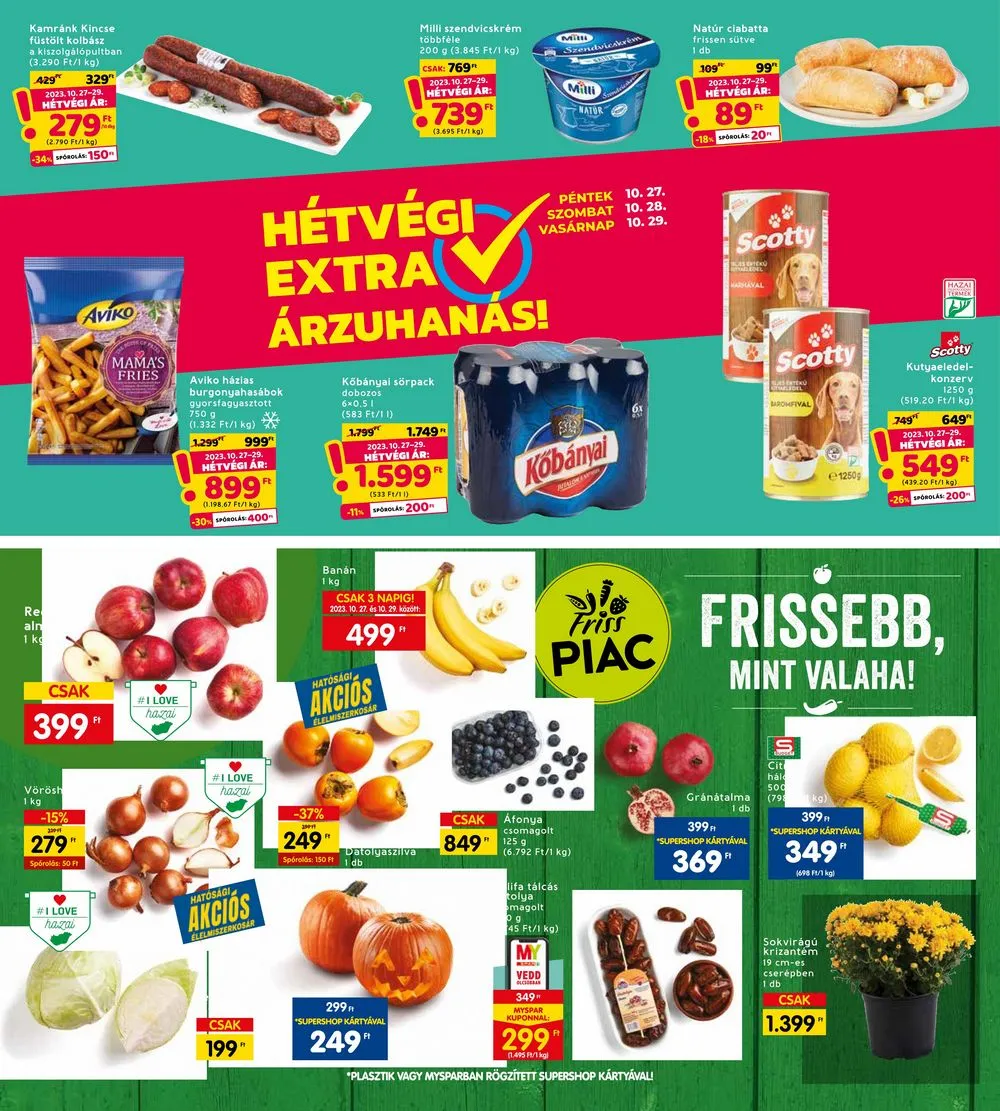 Interspar akciós újság 10.25–10.31 – 20. oldal