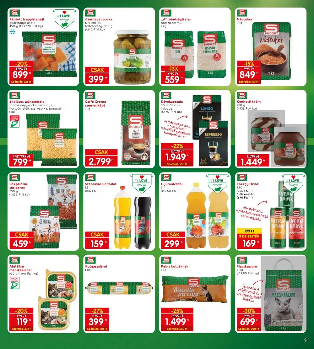 Interspar akciós újság 10.25–10.31 – 9. oldal