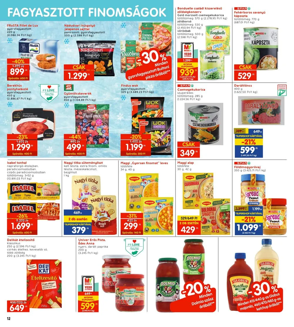 Interspar akciós újság 11.02–11.08 – 12. oldal
