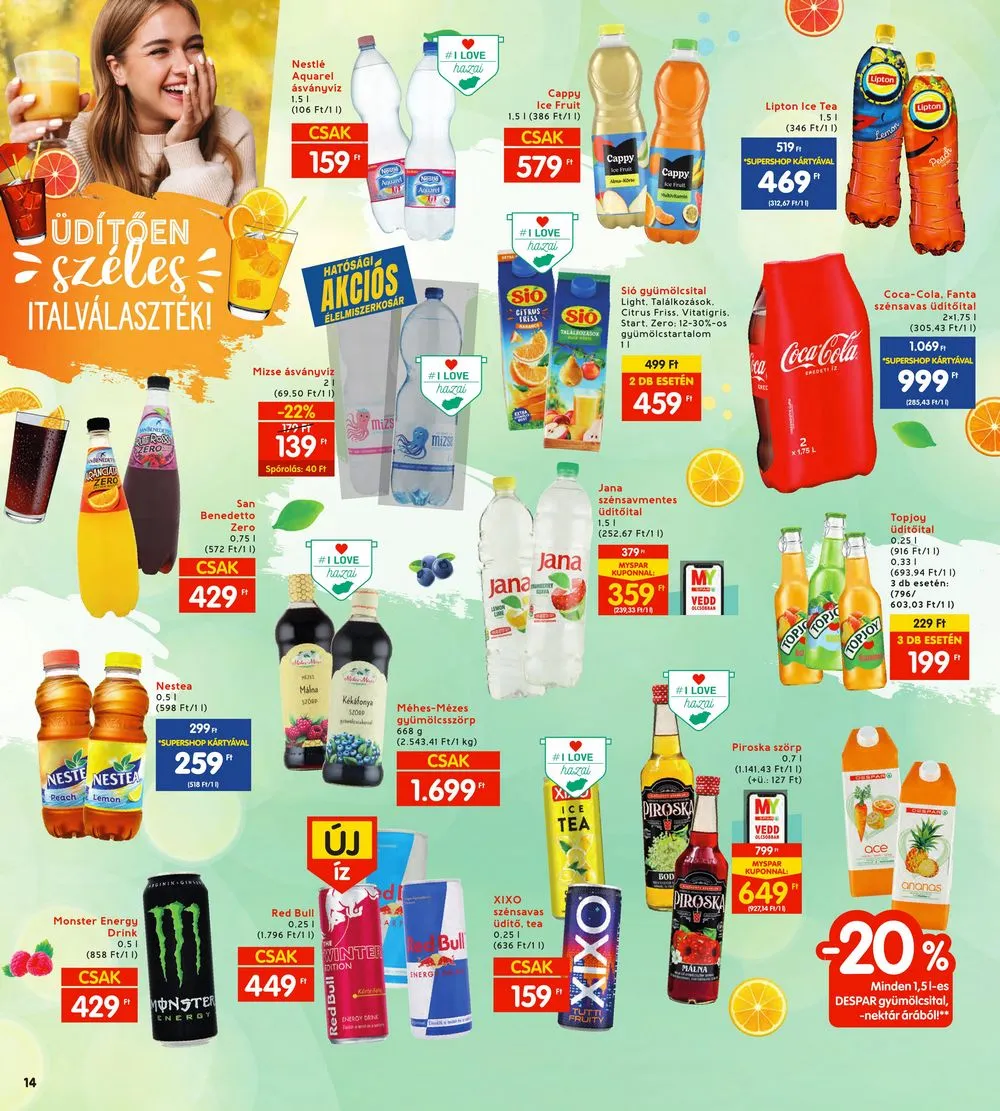 Interspar akciós újság 11.02–11.08 – 14. oldal