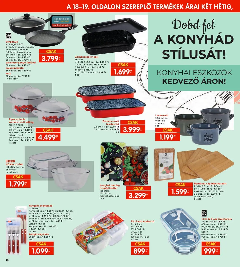 Interspar akciós újság 11.02–11.08 – 18. oldal