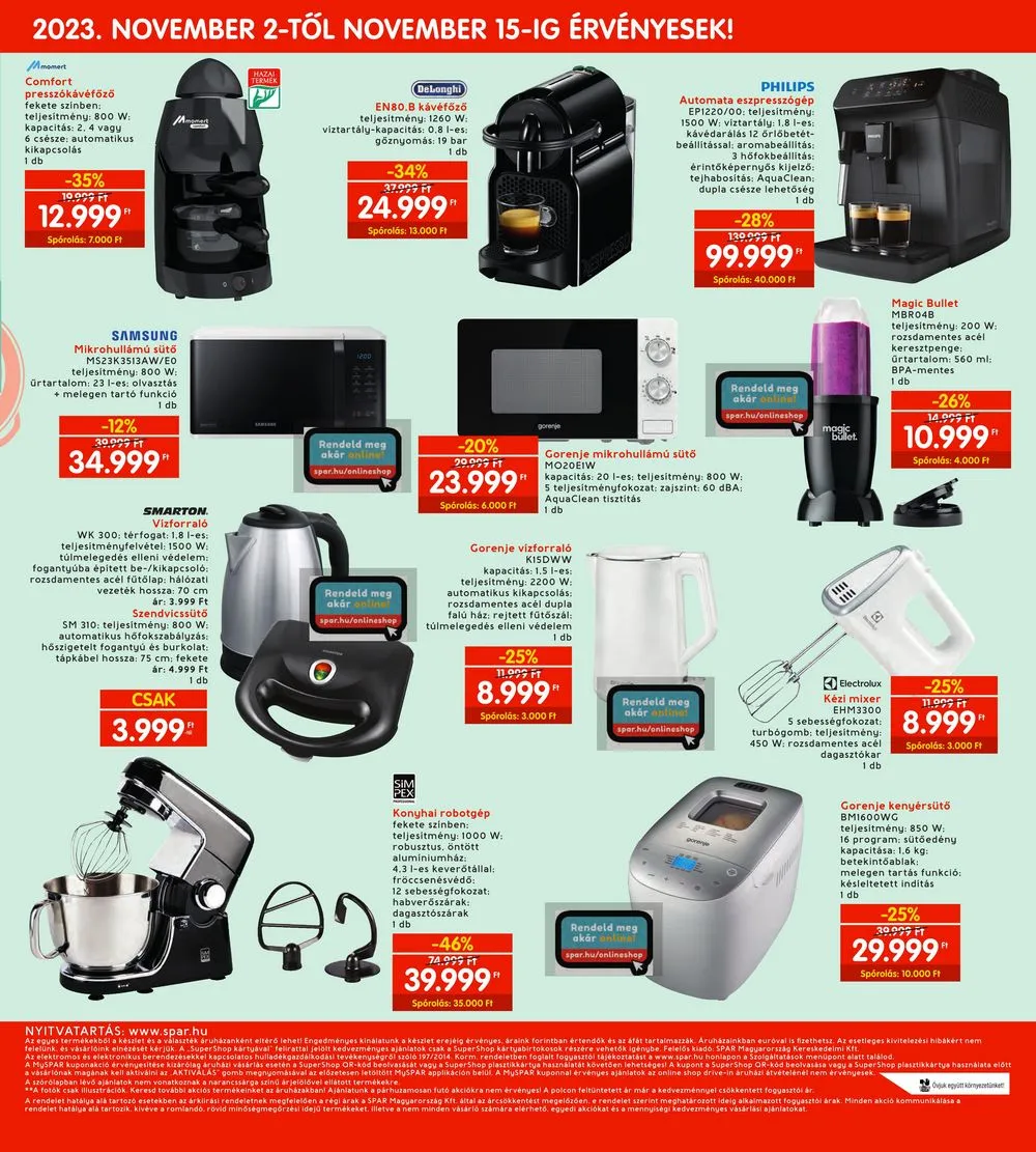 Interspar akciós újság 11.02–11.08 – 19. oldal