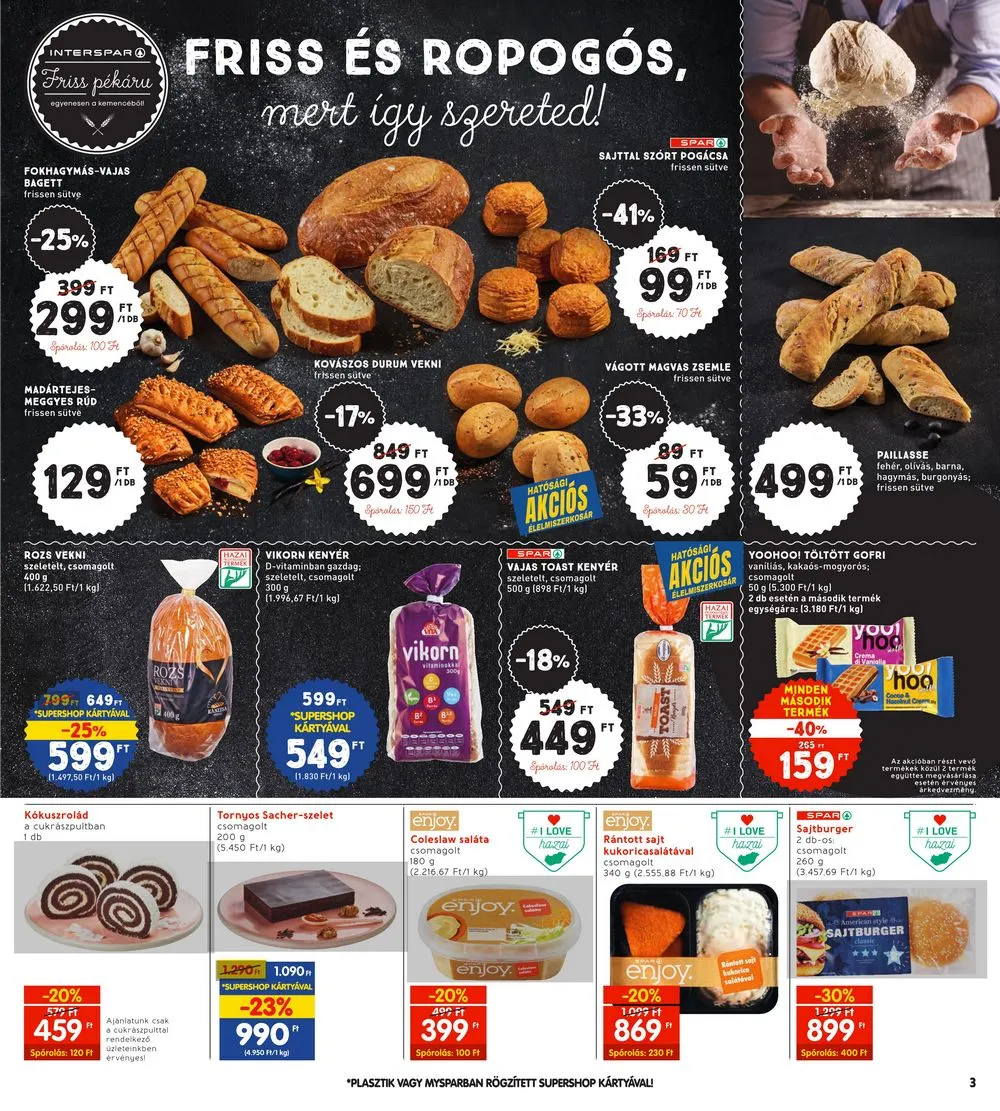 Interspar akciós újság 11.02–11.08 – 3. oldal