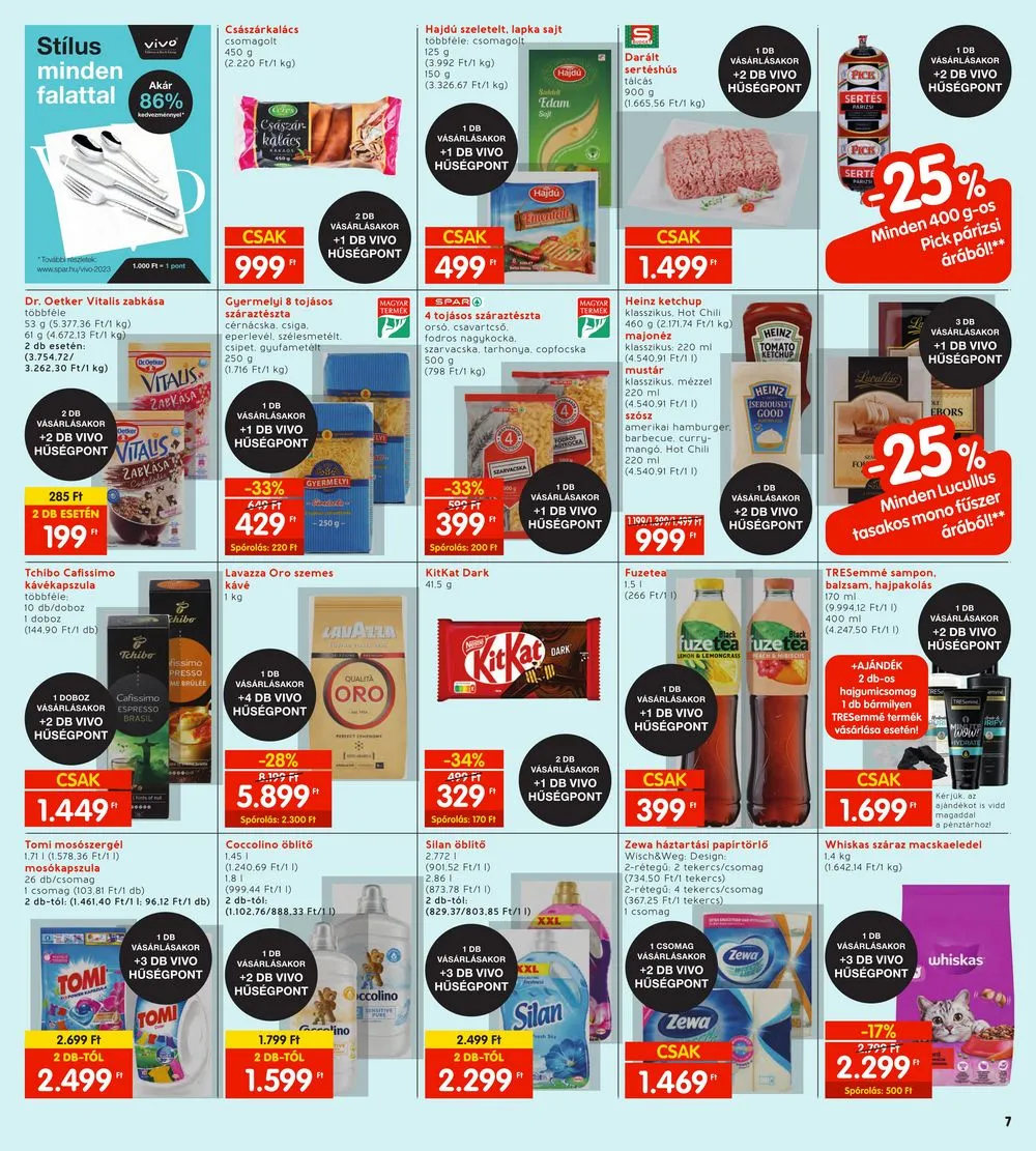 Interspar akciós újság 11.02–11.08 – 7. oldal