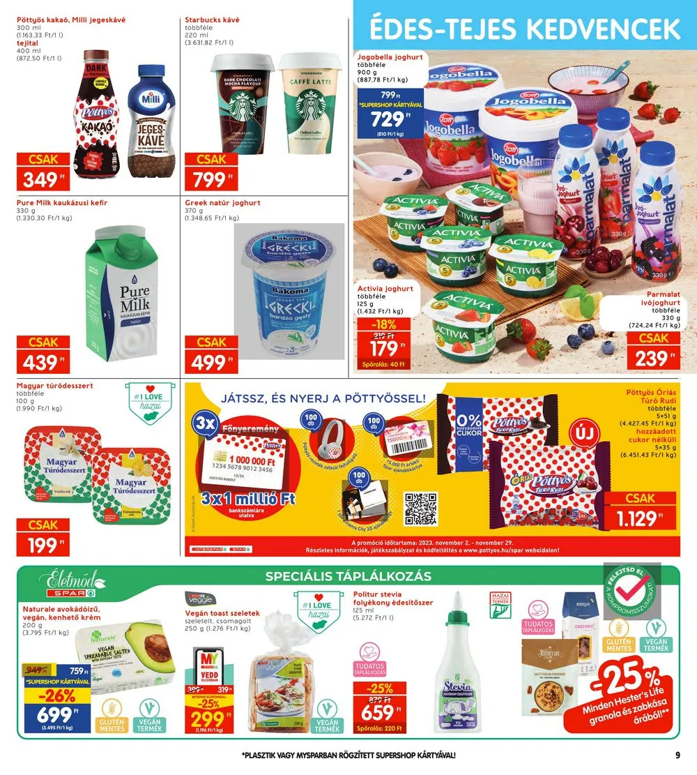 Interspar akciós újság 11.02–11.08 – 9. oldal