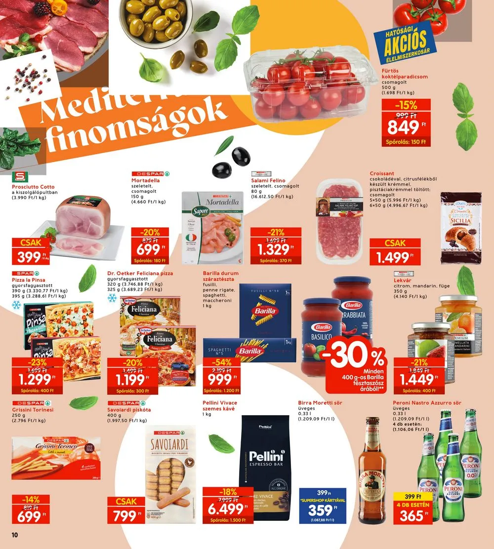 Interspar akciós újság 11.09–11.15 – 10. oldal