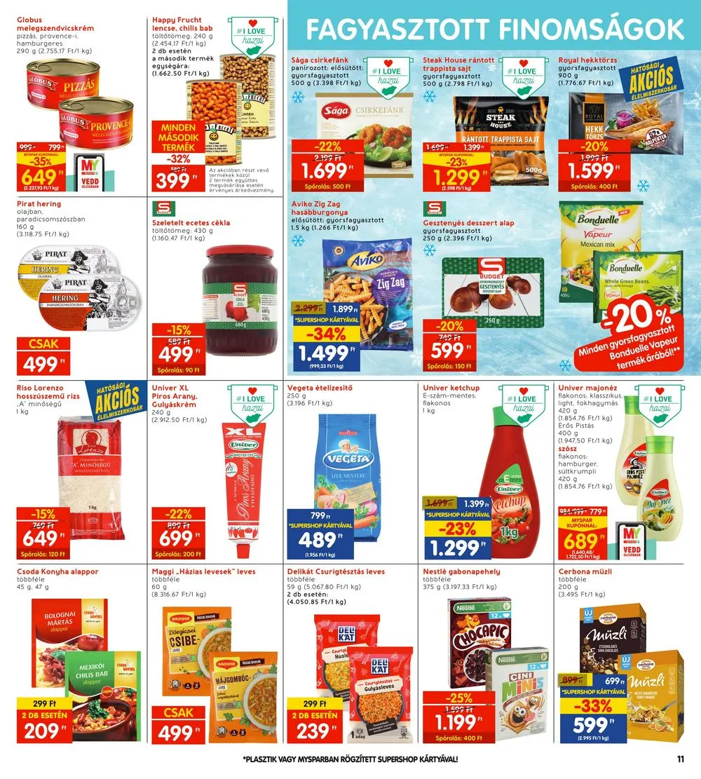 Interspar akciós újság 11.09–11.15 – 11. oldal