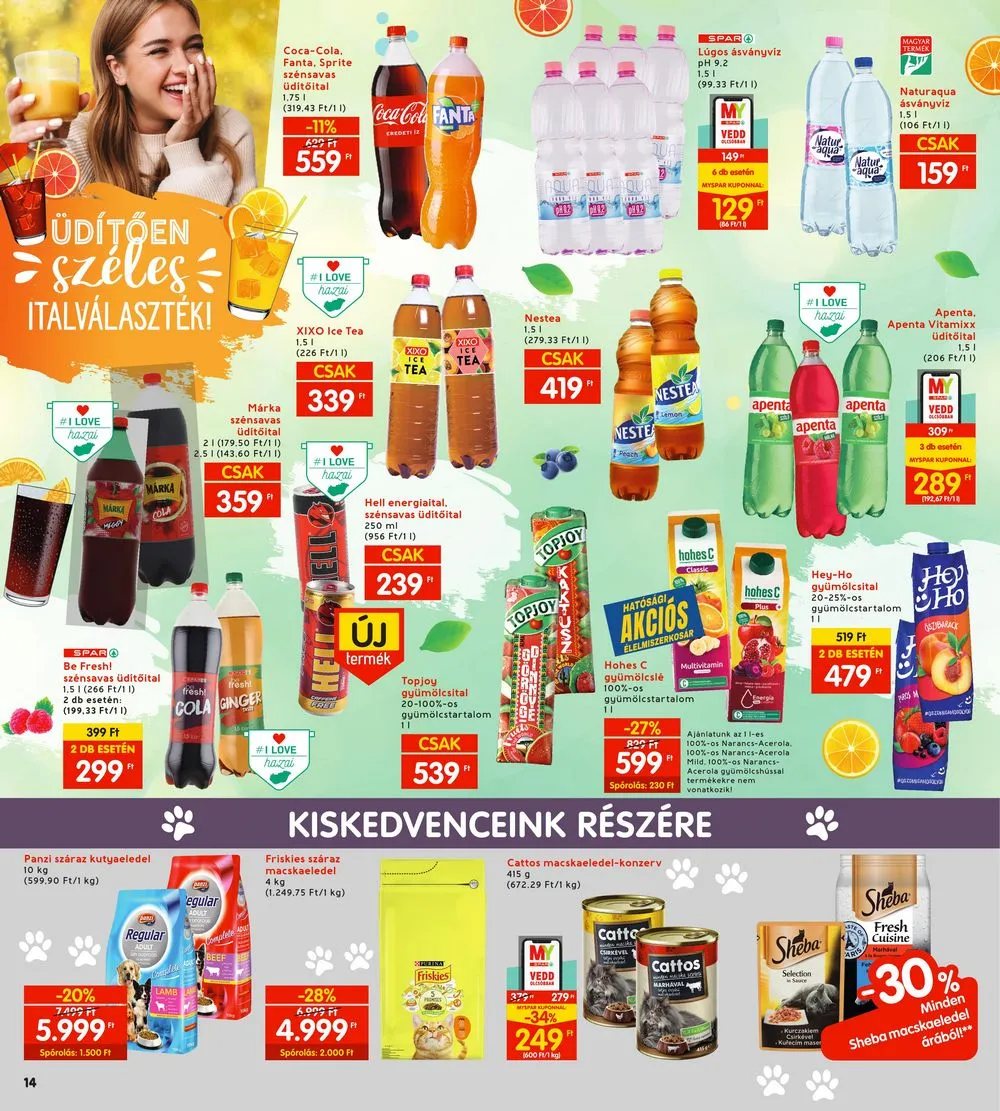 Interspar akciós újság 11.09–11.15 – 14. oldal