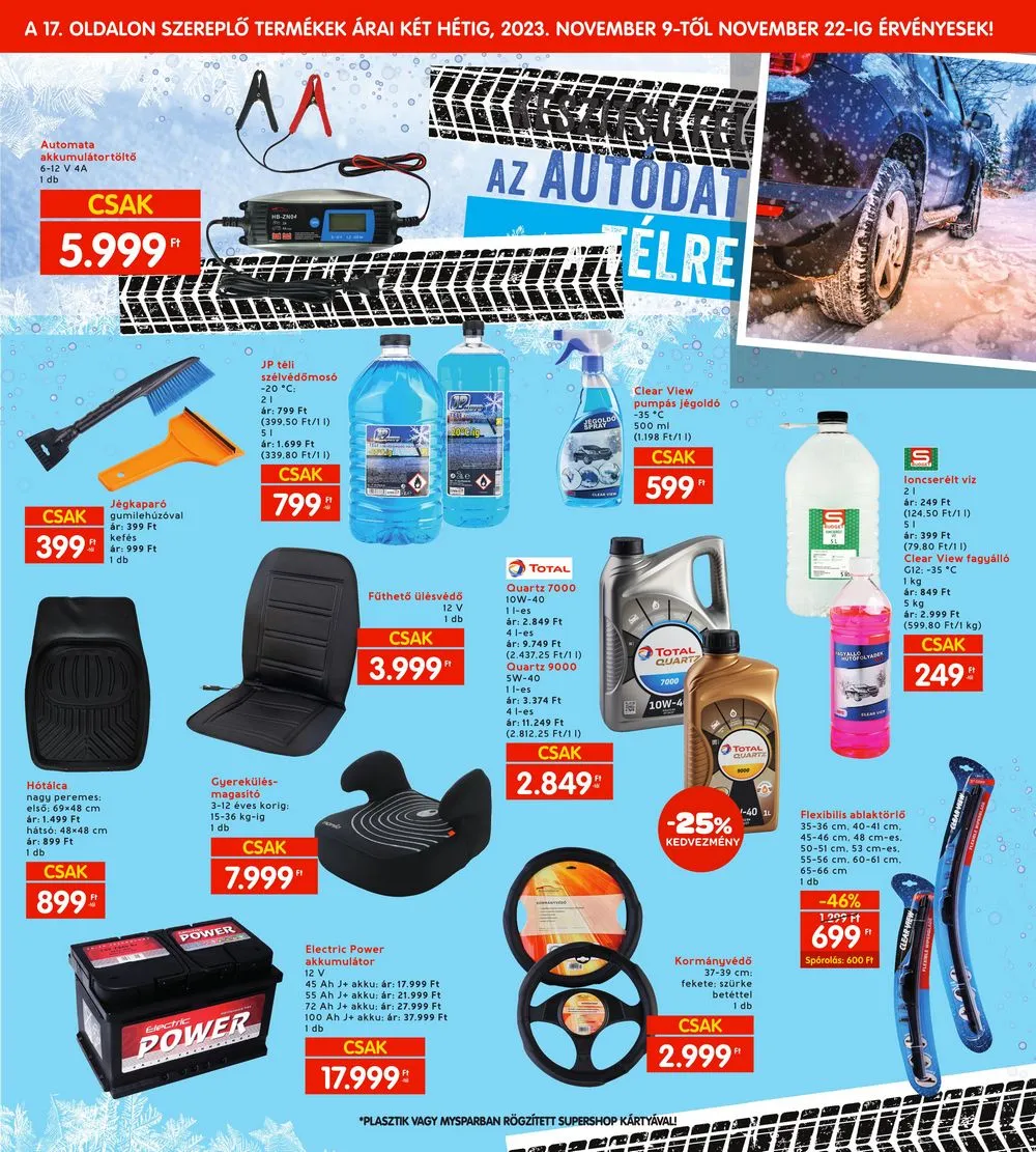 Interspar akciós újság 11.09–11.15 – 17. oldal