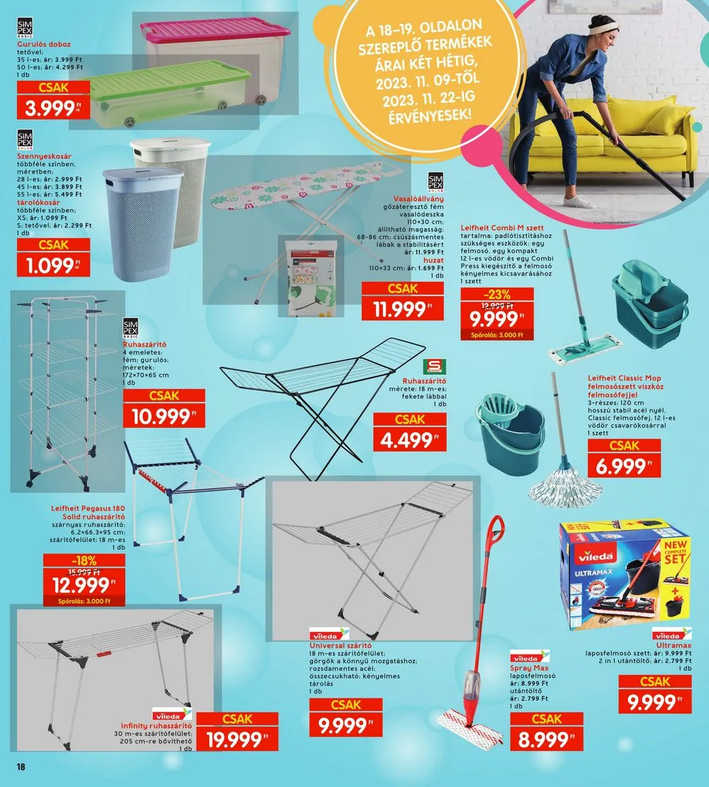 Interspar akciós újság 11.09–11.15 – 18. oldal