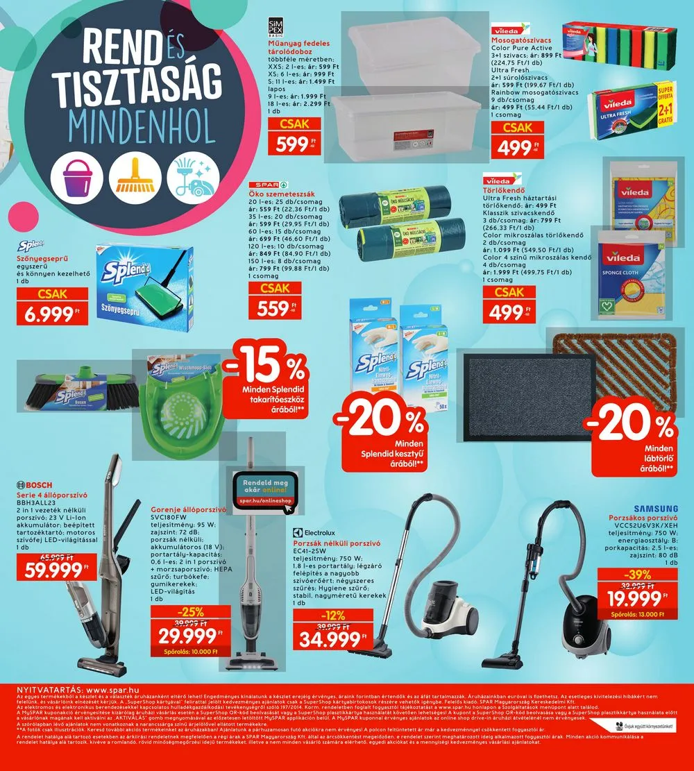 Interspar akciós újság 11.09–11.15 – 19. oldal