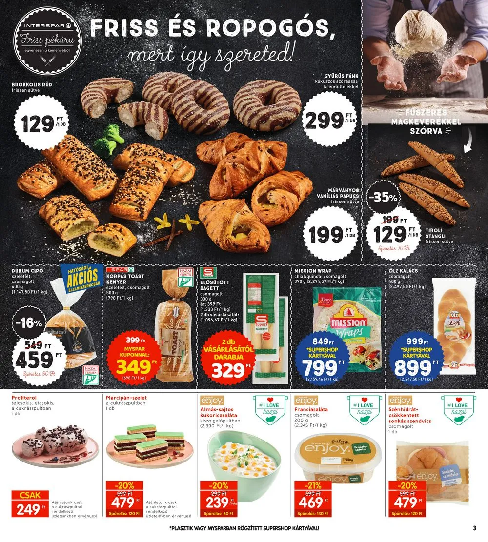 Interspar akciós újság 11.09–11.15 – 3. oldal