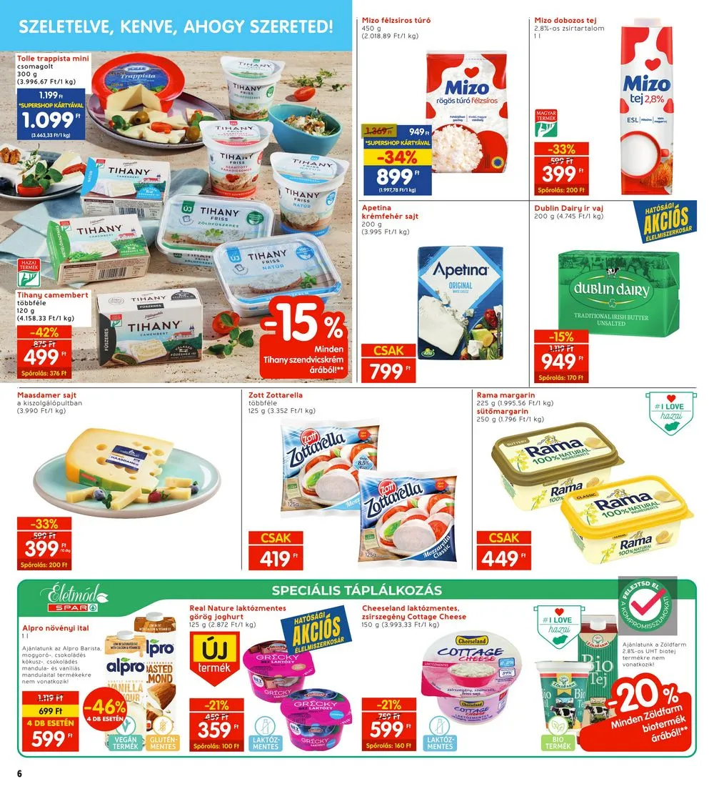 Interspar akciós újság 11.09–11.15 – 6. oldal