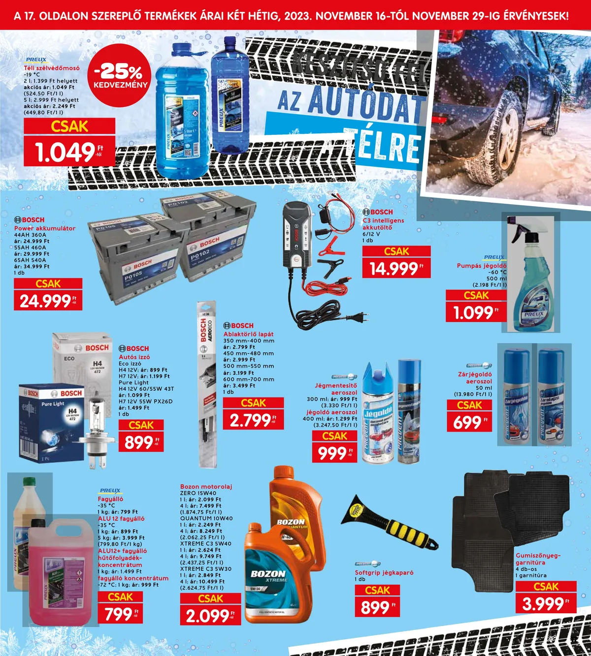 Interspar akciós újság 11.16–11.22 – 17. oldal