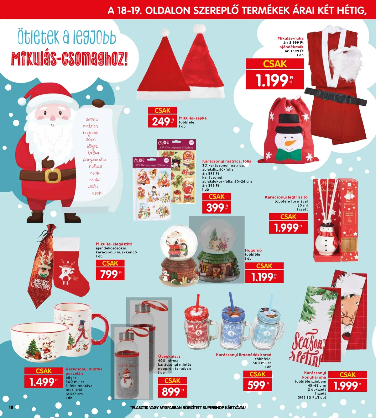Interspar akciós újság 11.16–11.22 – 18. oldal