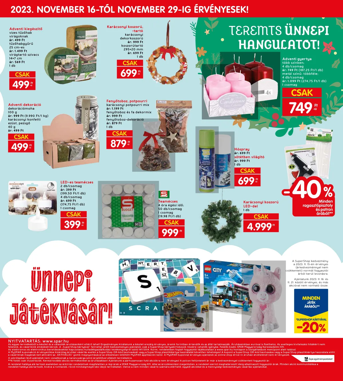 Interspar akciós újság 11.16–11.22 – 19. oldal