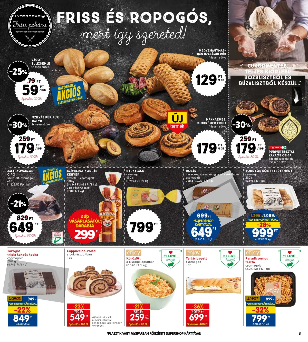 Interspar akciós újság 11.16–11.22 – 3. oldal