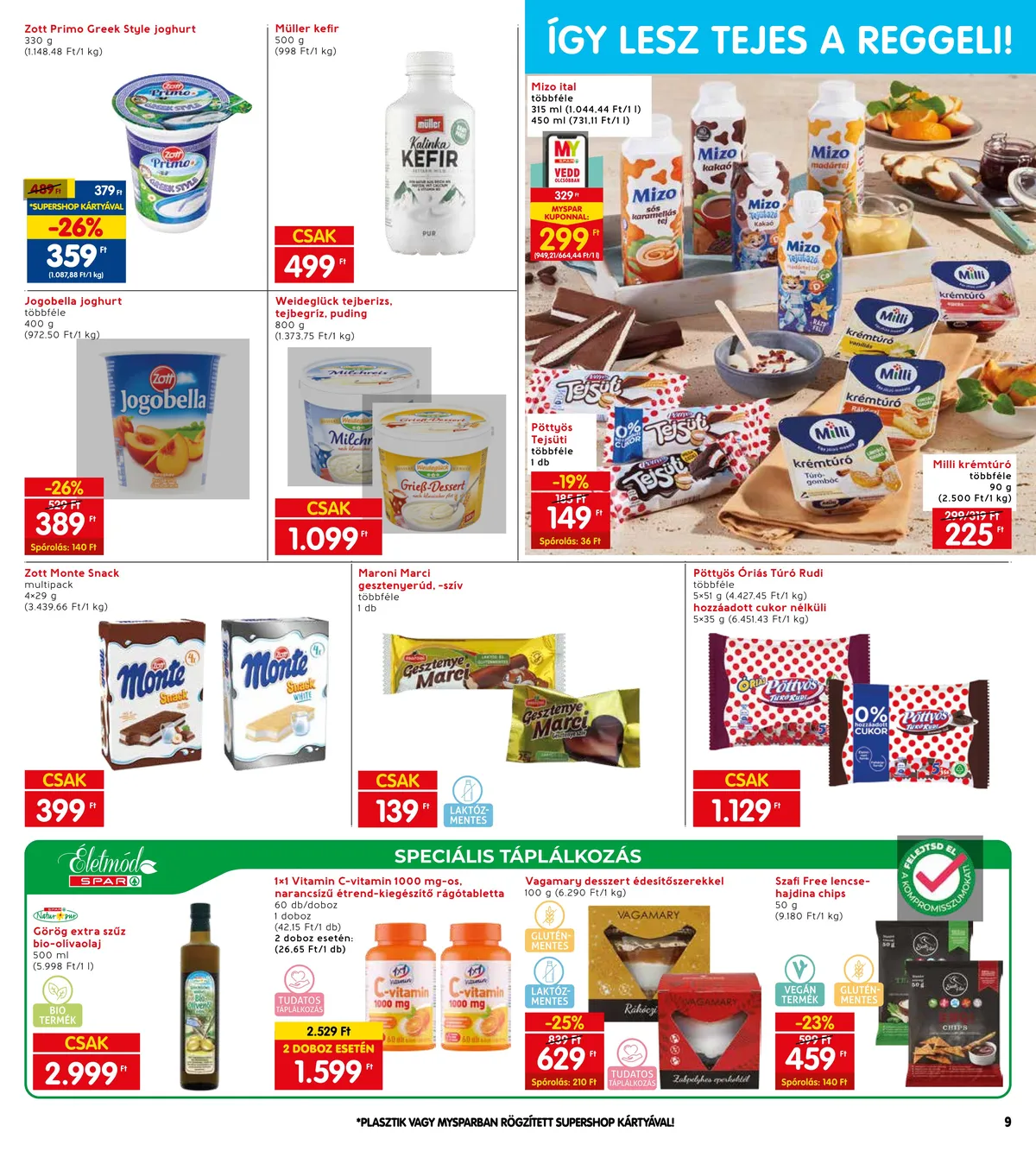 Interspar akciós újság 11.16–11.22 – 9. oldal