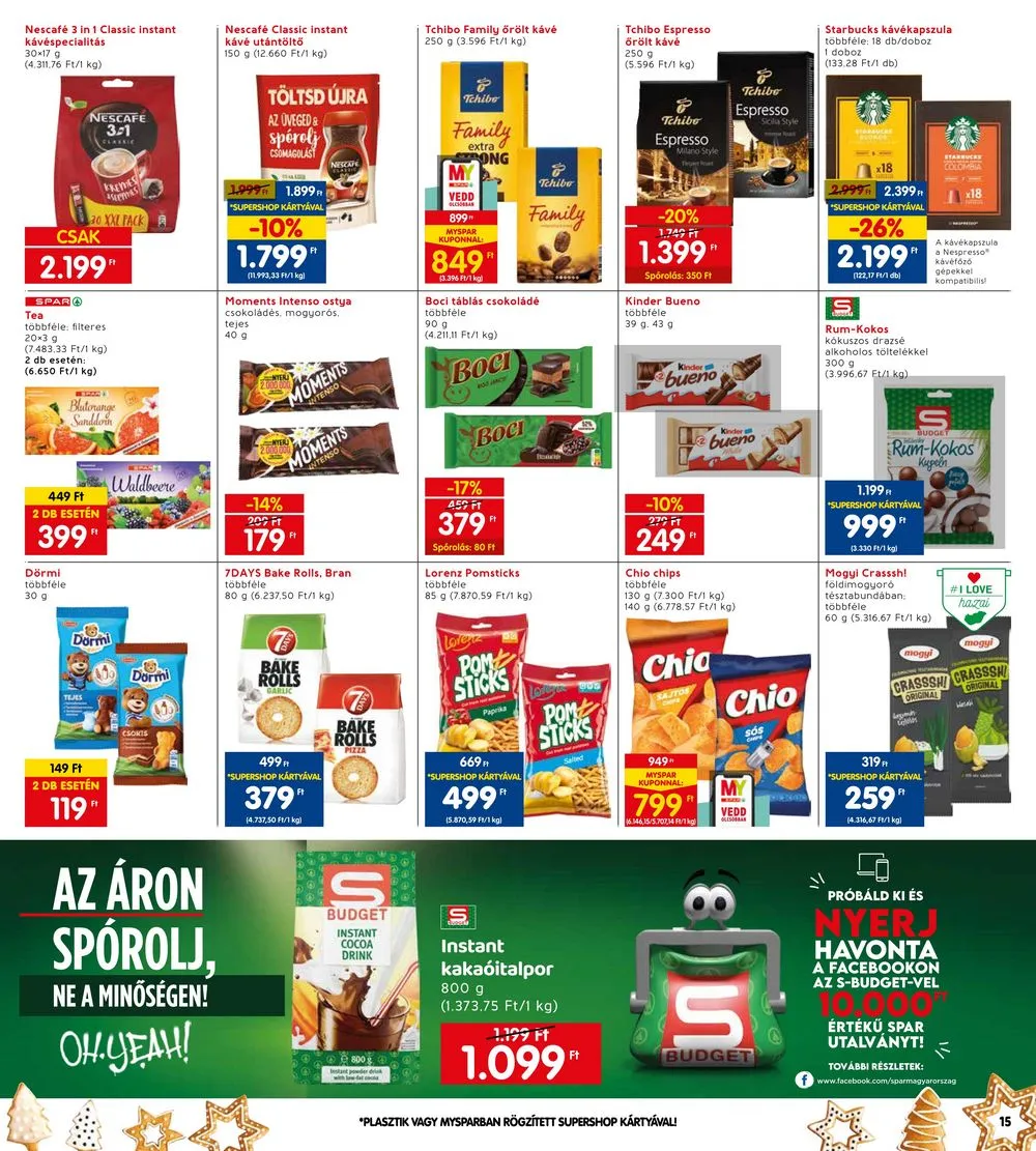 Interspar akciós újság 11.23–11.29 – 15. oldal