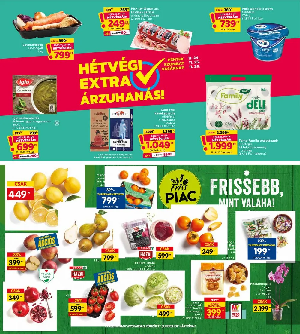 Interspar akciós újság 11.23–11.29 – 20. oldal