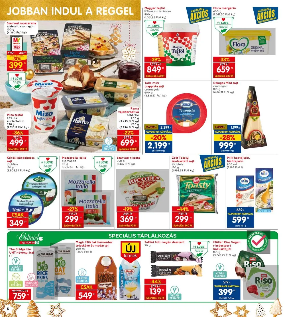 Interspar akciós újság 11.23–11.29 – 6. oldal